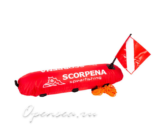 Буй для подводной охоты Scorpena B двойной длинный