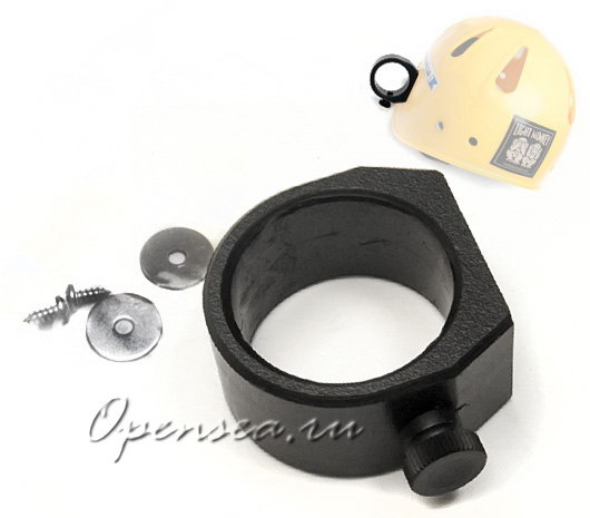 Фонарный крепеж D34-37мм для каски Light Monkey