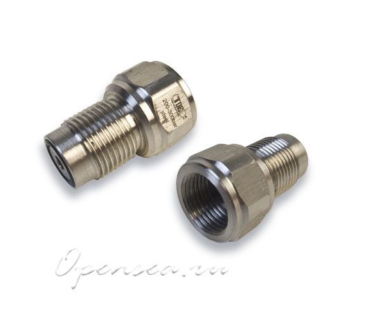 Переходник G5/8 DIN 200 бар мама - G5/8 DIN 300 бар папа, сталь