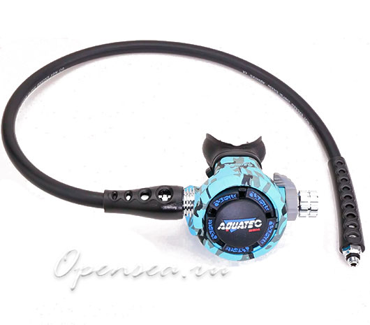 Регулятор 2-ая ступень Aquatec Aspire 3 Camo Ice, blue