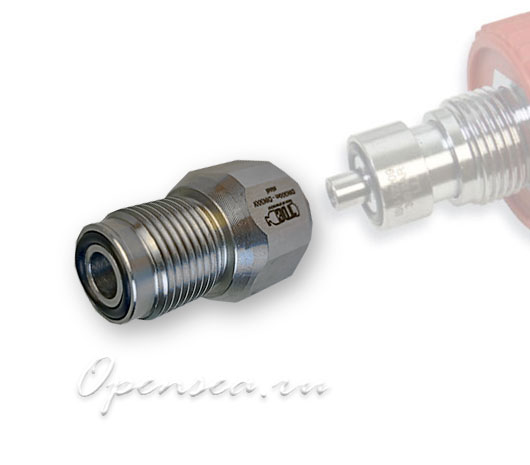 Переходник G5/8 DIN 300 бар мама - G5/8 DIN 300 бар папа, сталь