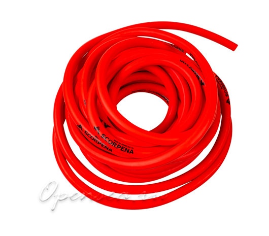Тяга резиновая мерная Scorpena Red D16 мм, за 1 дм