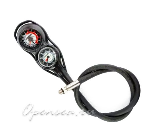 Консоль Fandiver двухприборная Compact (манометр 400 бар + глубиномер)
