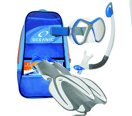 Набор для сноркелинга Oceanic(маска+трубка+ласты) взрослый, р L/XL (42-47)