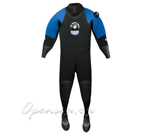 Гидрокостюм сухой Bare D6 Pro Dry 6 мм