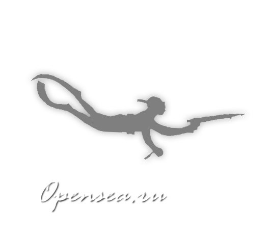 Наклейка Охотник с ружьём