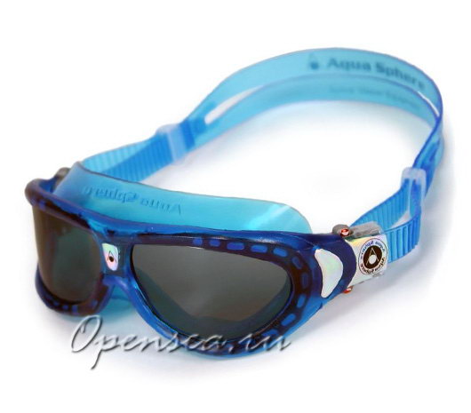 Очки Aqua Sphere Seal Kid тёмные линзы