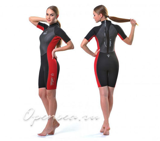 Гидрокостюм женский Sargan Utrish Lady Shorty 3 мм