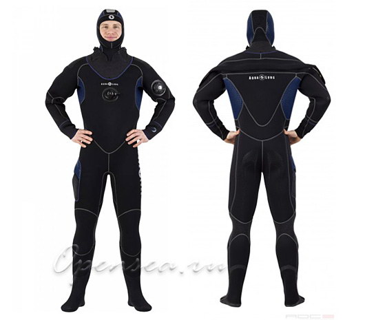 Гидрокостюм сухой Aqualung Blizzard Pro 2015 4 мм, мужской