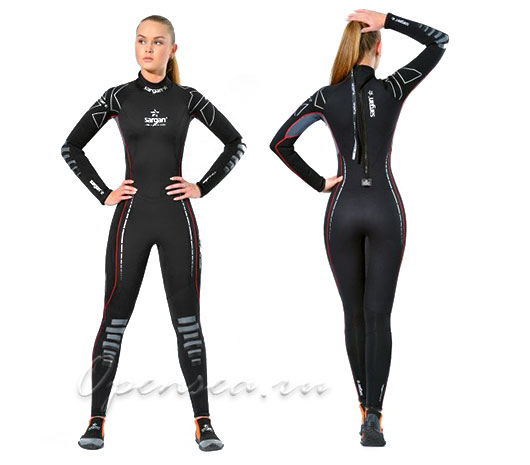 Гидрокостюм женский Sargan Nero Lady 5 мм
