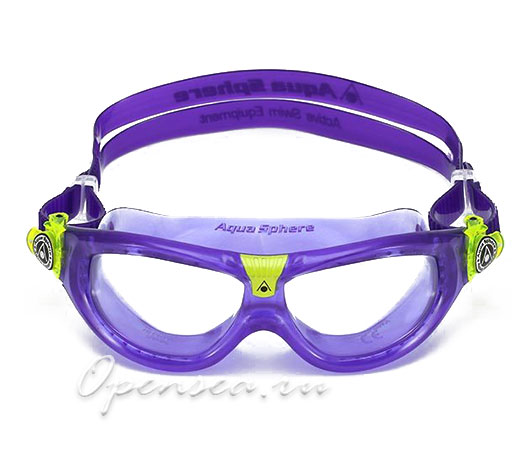 Очки Aqua Sphere Seal Kid 2 прозрачные линзы