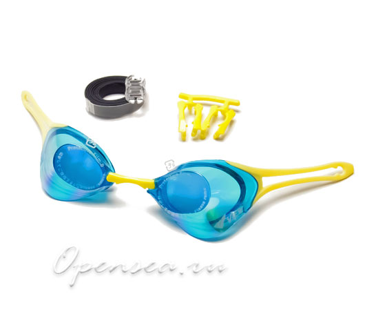 Очки стартовые Tusa View Blade Zero зеркальные линзы