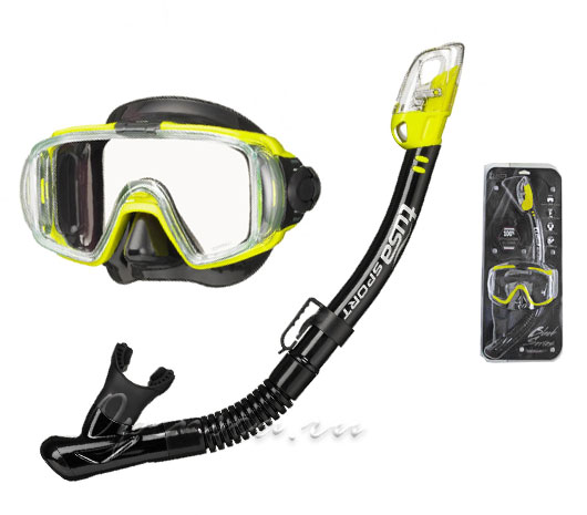 Комплект TUSA: маска Visio Tri-Ex + трубка Tusa USP-250