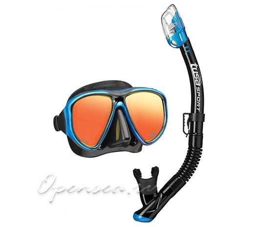 Комплект TUSA: маска Powerview + трубка TUSA Sport USP250