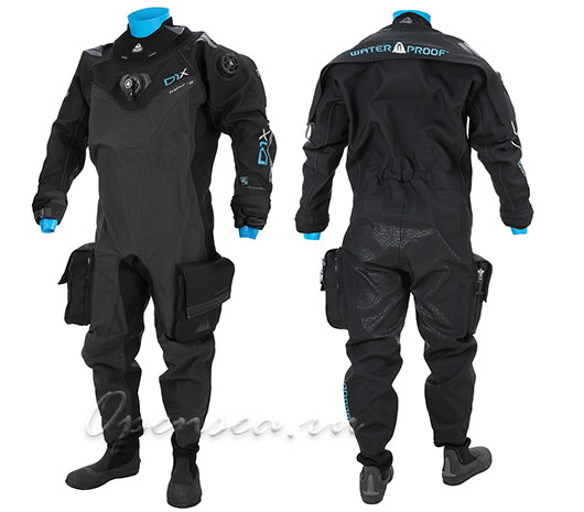 Гидрокостюм сухой Waterproof D1X Hybrid мужской