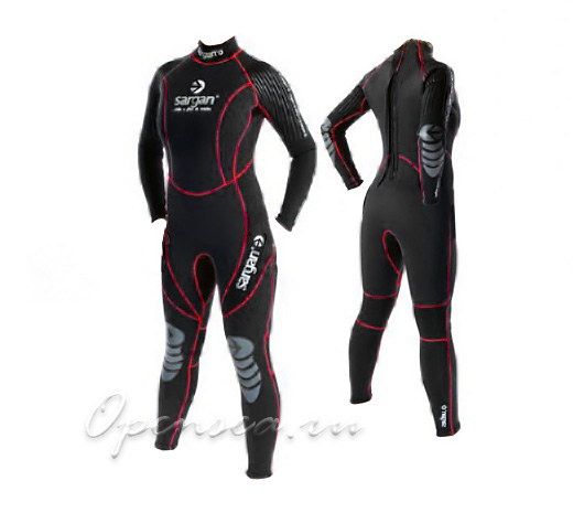 Гидрокостюм женский Sargan Nero Long Lady 3 мм