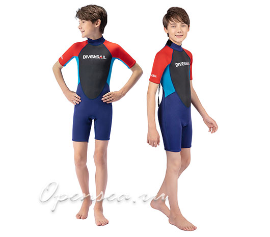 Гидрокостюм детский DiveSail Splash Shorty 2,5 мм