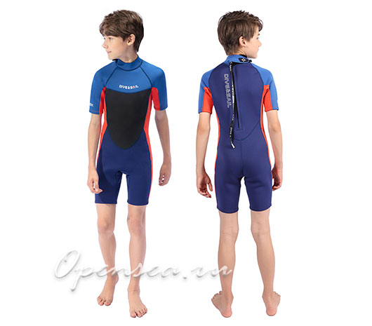 Гидрокостюм детский DiveSail Wave Shorty 2,5 мм