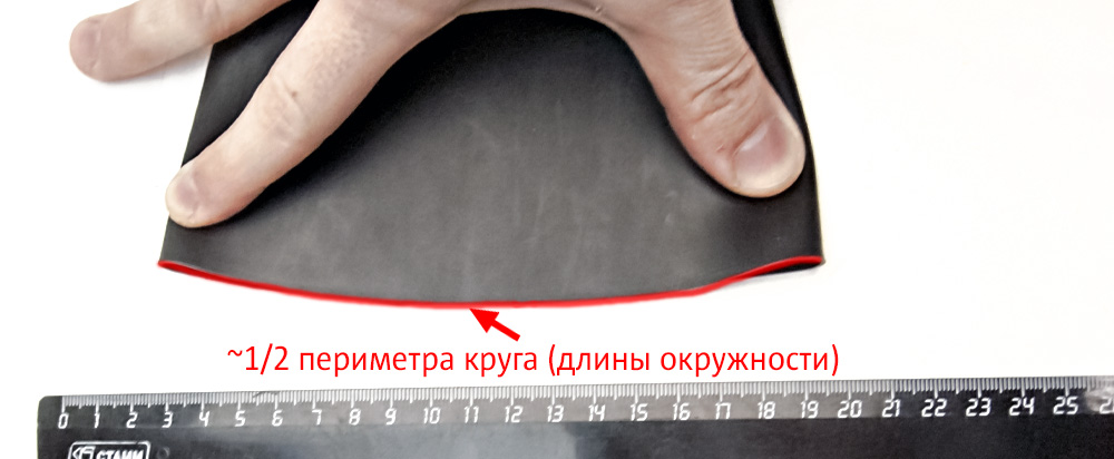 Нет - это НЕ радиус! ;)