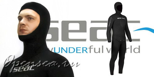 Гидрокостюм для подводной охоты Seac Sub Race Flex 400