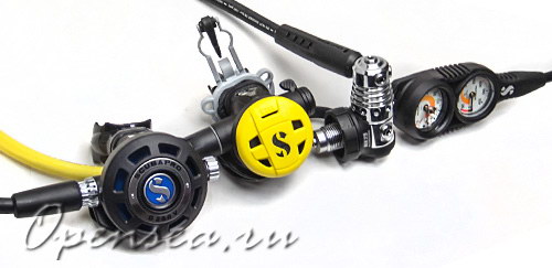 Регулятор Scubapro MK25/G250V, октопус C200 и консоль Compact Twin