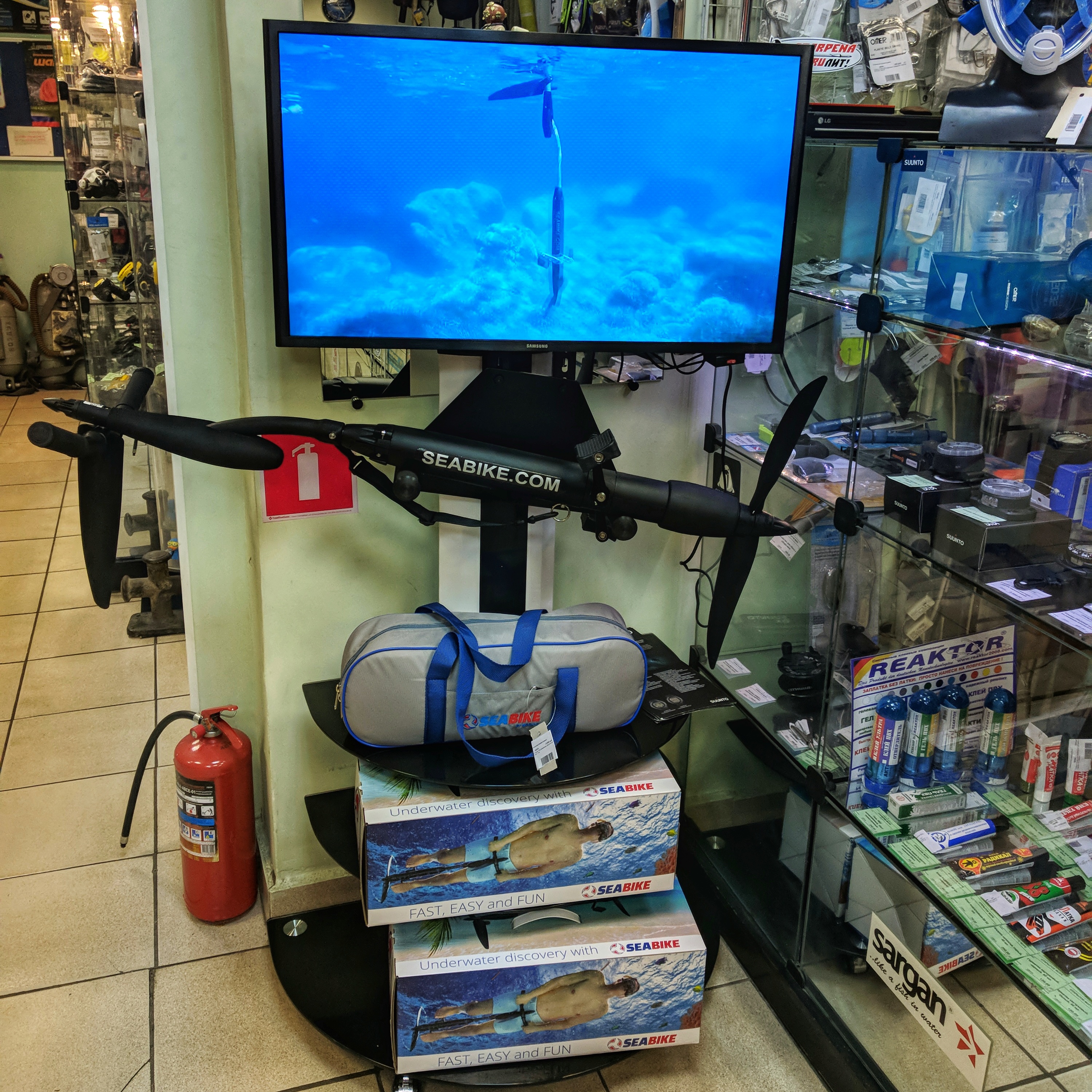 стенд Seabike